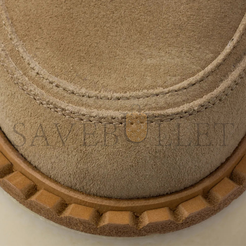 PRADA SUEDE MID-TOP SNEAKERS 